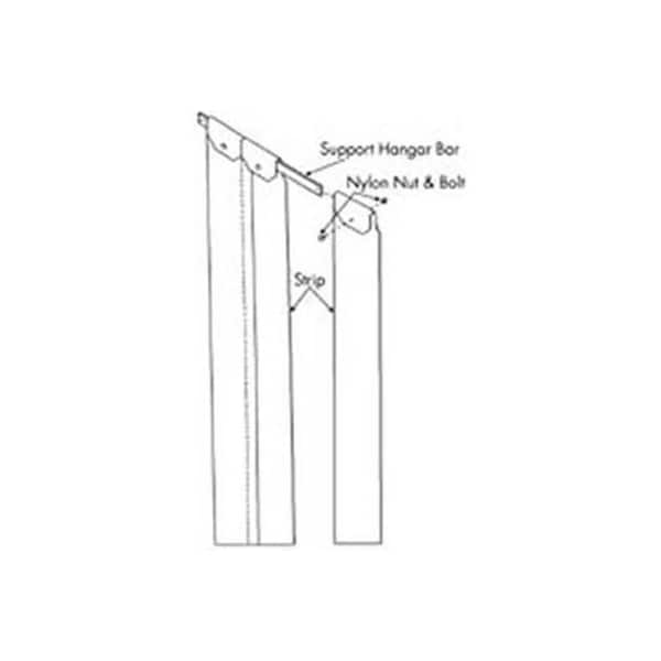 Allpoints 1241223 Kason 401Sc6064684 Curtain, Strip For Kason